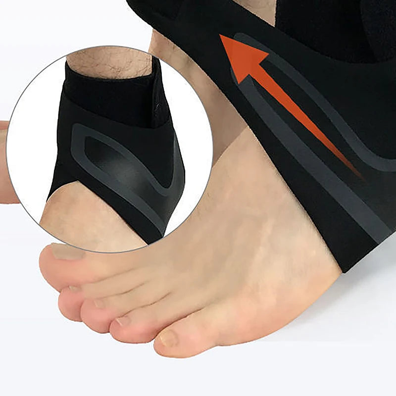 1 PC Sport Ankle Stabilizer Brace Compression Ankle Support Tendon Pain Relief Strap Foot Sprain Injury Wraps Running Basketball