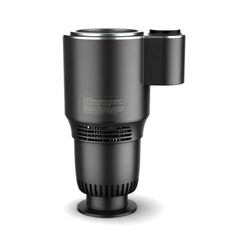 2 In 1 Car Cup Mug Holder DC 12V Warmer Smart Car Cup Car Heating Cooling Cup Touch Screen Office Cup Mug Holder for Home Travel