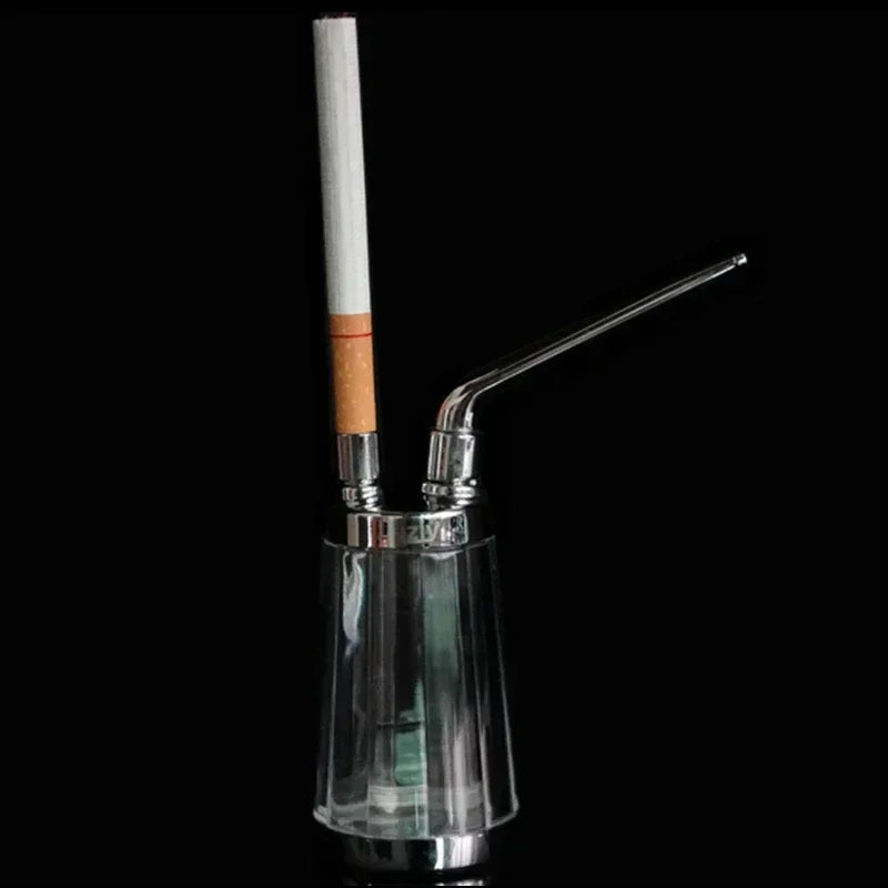 2025 New Popular Bottle Water Pipe Portable Mini Hookah Shisha Tobacco Smoking Pipes Gift of Health Metal Tube Filter