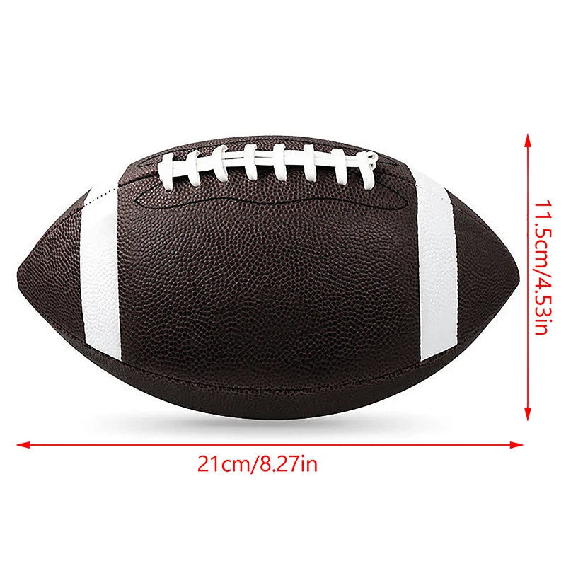American Football Soccer Rugby Association Football  Standard Size 8.5inch Sports Football For Men Women ChildrenHot