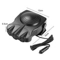 12V Car Electric Heating Fan Multifunctional Car Windshield Defroster Defogging Defrosting Heating Fan Car Heating Accessories