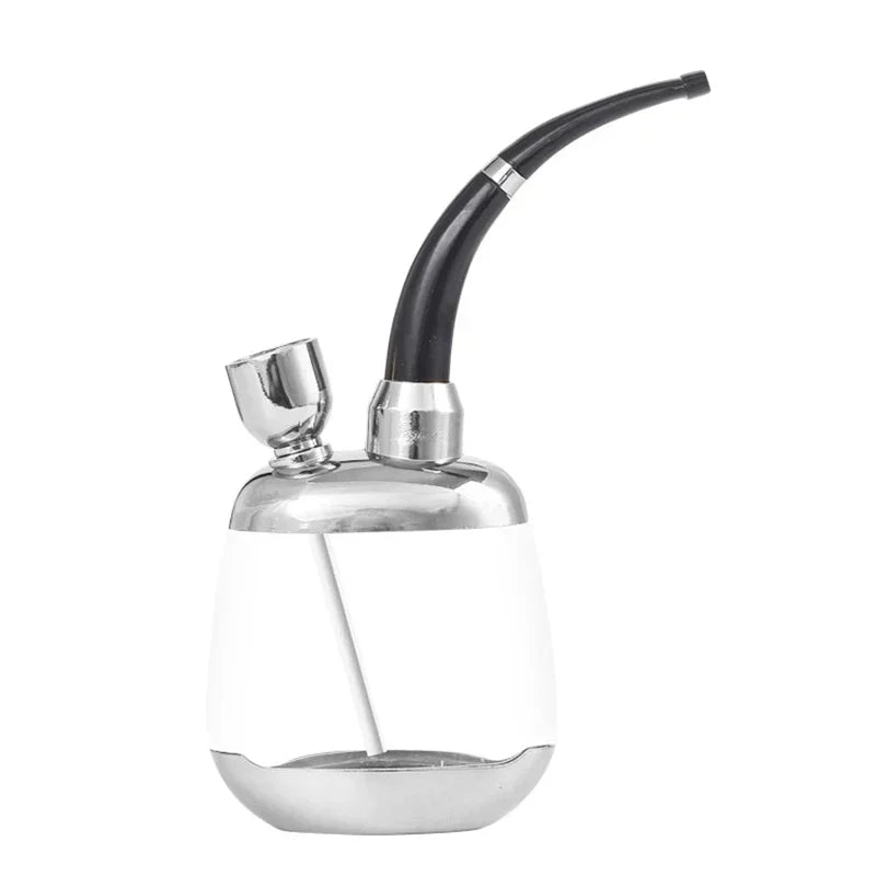 Portable Tobacco Microfilter Hookah ShiSha Glass Bottle Smoking Pipes Cigarette Holder Pipes Smoking Accessories