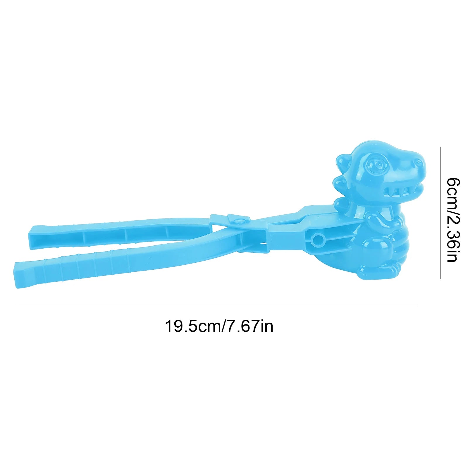 Snowball Maker Clip for Kids Adult Heart Snowflake Duck Shape Clip Tongs for Outdoor Sand Snow Ball Mold Toys Fight Sports Toys