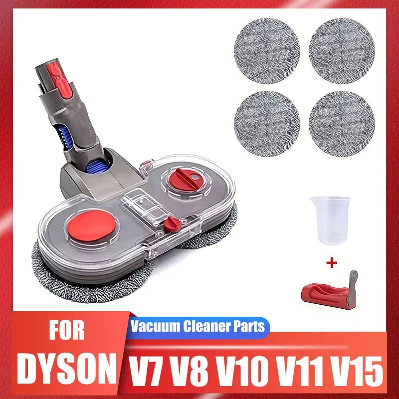 Mop Head Kit For Dyson V7 V8 V10 V11 V15 Gen5 Vacuum Cleaner Part Mop Attachment With Water Reservoir Cleaning Rag Clothes