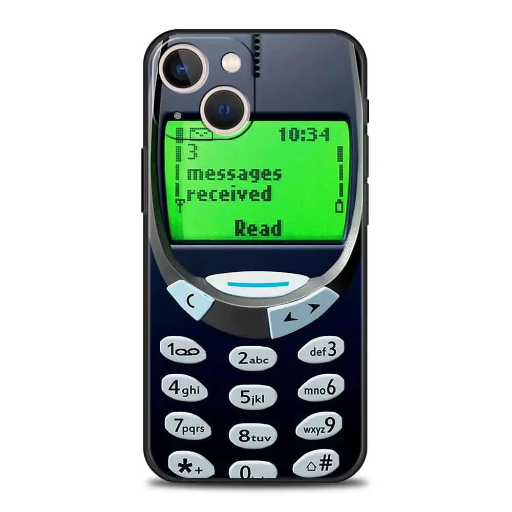 Vintage Tape Camera Gameboy Phone Case For iPhone Apple 17 16 15 14 13 12 11 Pro Max Mini 16E XR XS X XS Max Cover