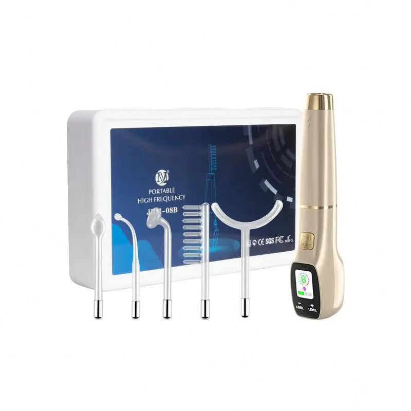 LCD Screen 4 in 1 Facial Skin Rejuvenation Tightening Wand Beauty Machine Care