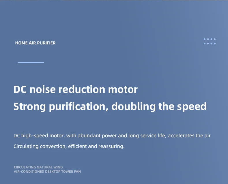 Mini Desktop Air Purifier HEPA Filter With Negative Ion Technology Eliminates Formaldehyde Odors Smoke And Dust Particles