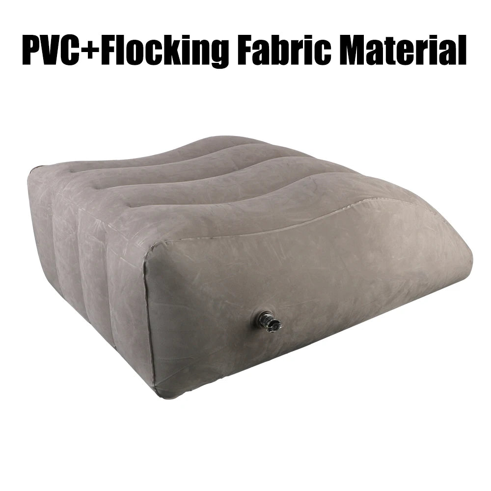 Foot Pillow Lightweight Elevation Leg Pillows Wedge Pillow Inflatable Leg Pillow Portable PVC Knee Cushion Support