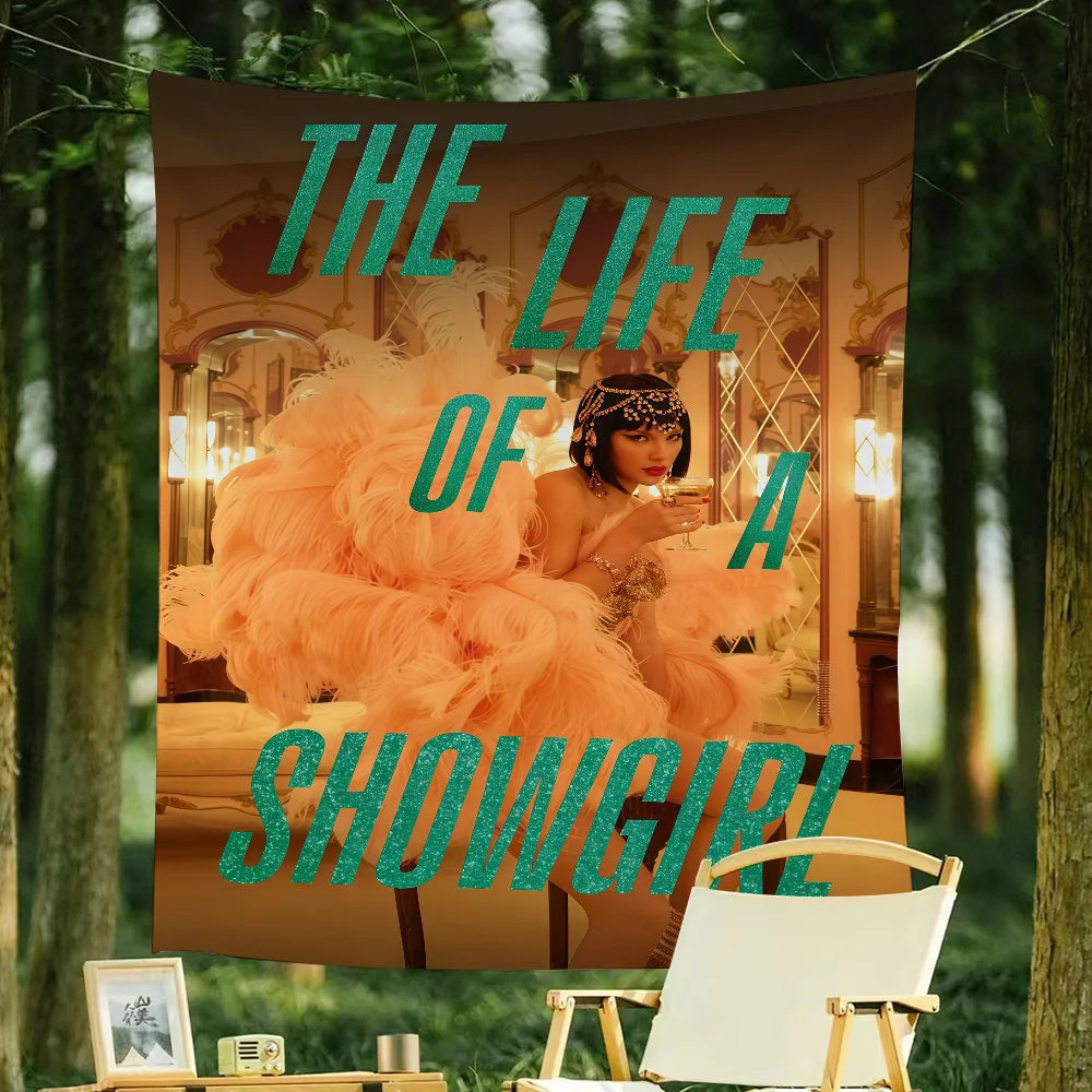 T-TaylorS The Life of a Showgirl flag For Living Room Home Dorm Decor Art Home Party Picnic Decor Banner
