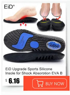 EiD 2cm 3cm 4cm Silicone Invisible Height Increase Insole Height Lift Taller 2in1 Soft Sock Shoes Pad for Men Women dropshipping