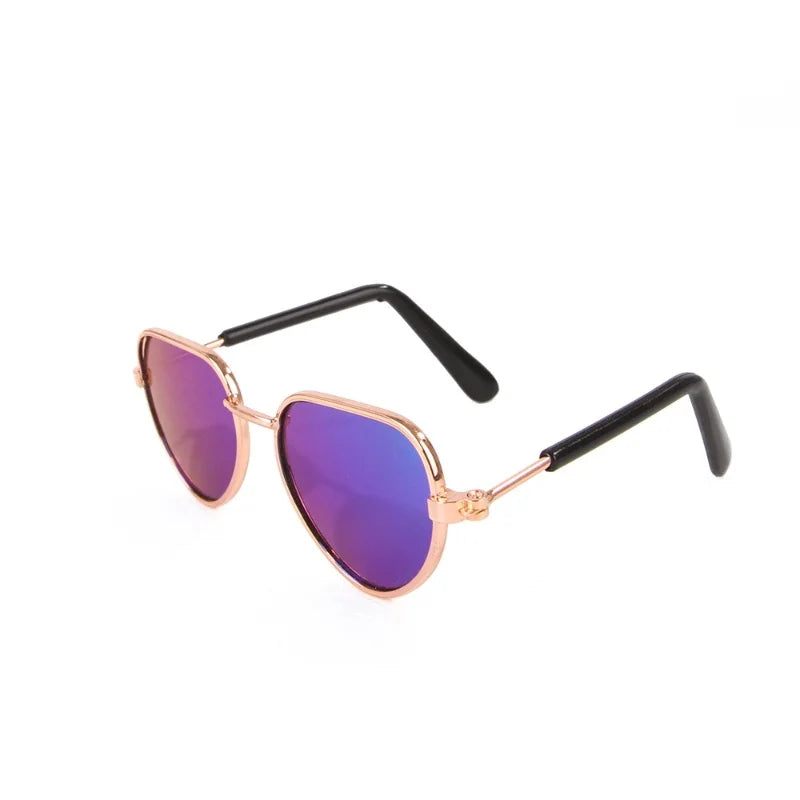 Non-Slip Cat Glasses Pet Accessories Small Dog Sunglasses Puppy Kitty Cosplay Costume Photo Props Cute Animal Eyewear