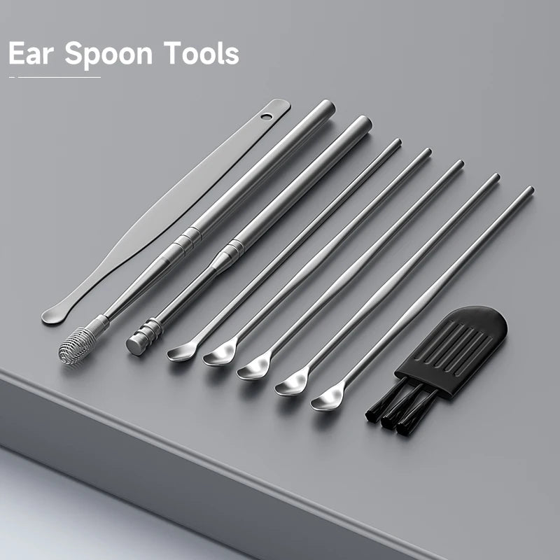 WIFI Visual Ear Camera Ear Pick Digital Ear Spoon Wireless Ear Cleaning Endoscope Ear Wax Removal Tool For Iphone Android Phones