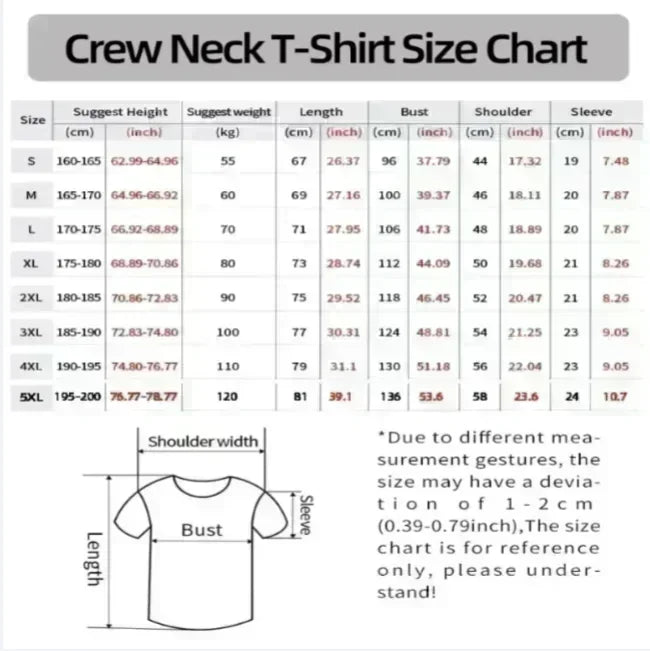 European Summer Best-selling Men's and Women's Loose and Comfortable Cotton Breathable T-shirt Printing Fashion