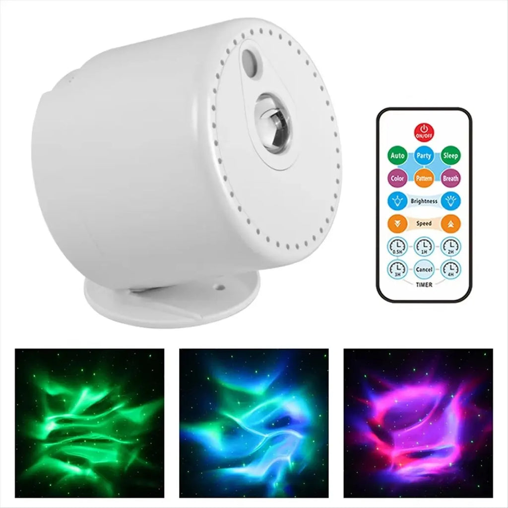 NEW Remote USB RGB Colorfull Aurora LED Lamp Galaxy Sky Mixed Projector Lights Home Party Children Room Night Lighting Gift