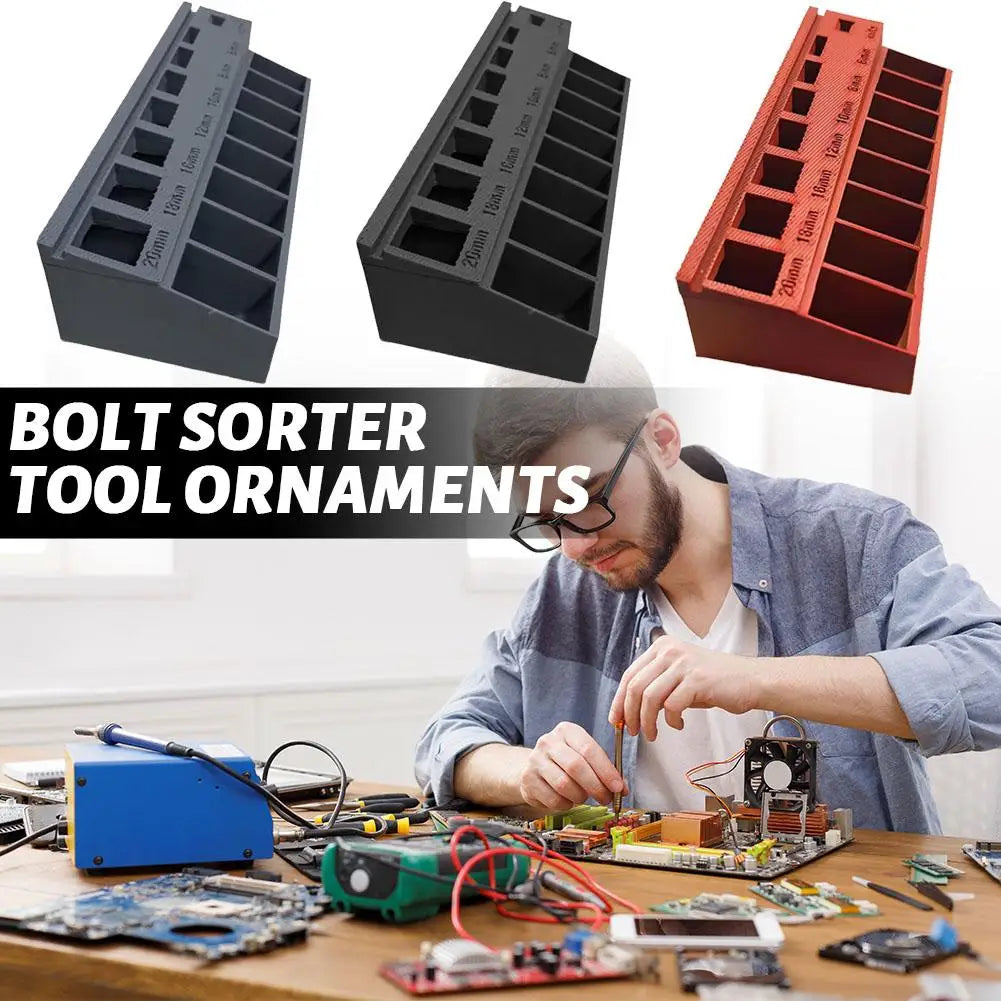 M3 Bolt Sorter Bolt Sorter Tool Ornaments High Quality PP M3 Bolt Sorter