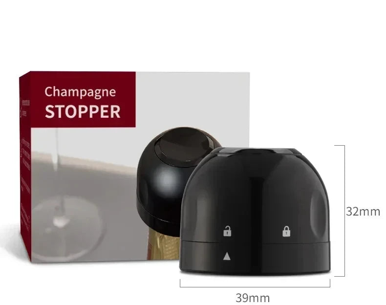 Wine Stopper 1/2 Piece Reusable Bar Accessories Silicone Sealing Champagne Cork Keep Wine Freshness Bottle Cap Barware Home