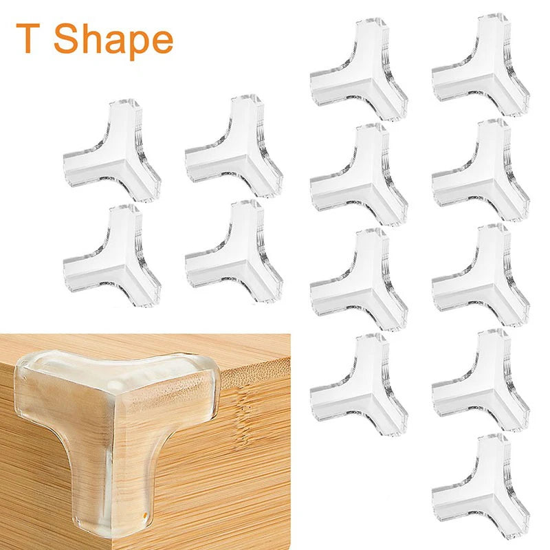 10/20Pcs Baby Safety Table Corner Protector Furniture Edge Protection Cover Transparent Children Anti Collision Edge Guards