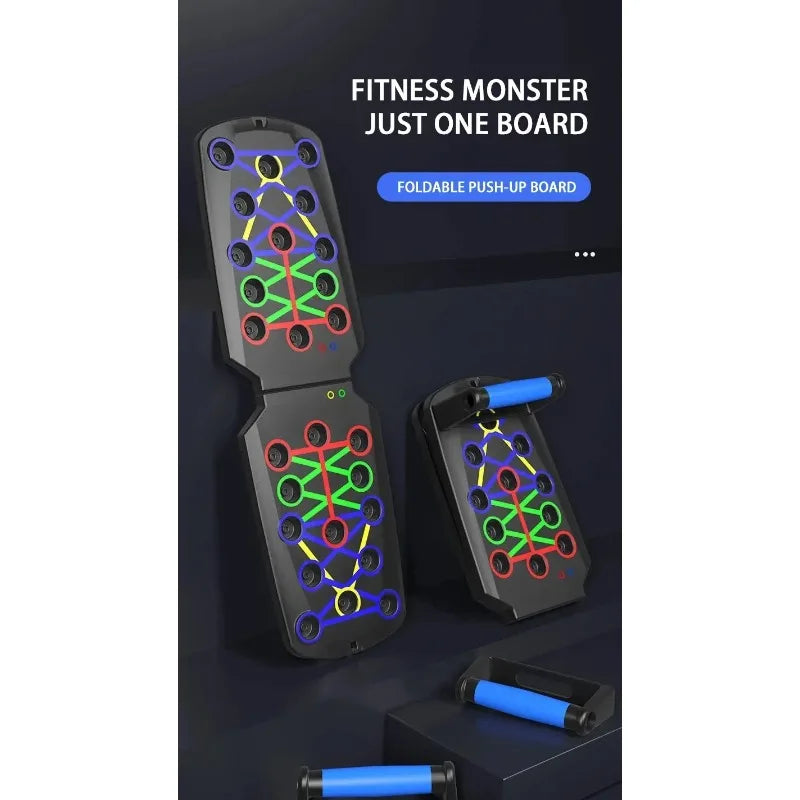 Home multi-functional push-up board, training board, chest and abdominal muscle training equipment, portable push-up