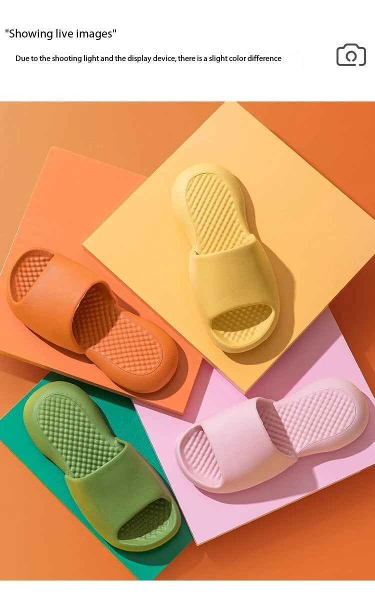 Slippers for women eva, summer home, bathroom, anti slip thick sole, external wearing of sandals