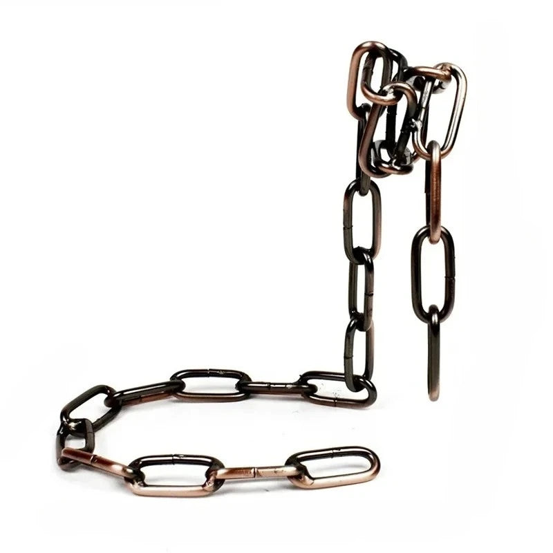 Creative Personality Fashion Wine Bottle Holder Suspended Wrought Iron Rope Chain Wine Bottle Holder Snake Ornament Decoration