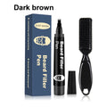 Beard Pen Filler Penci With Brush Kit Waterproof Long Lasting Repair Moustache Coloring Shaping Tools Hair Eyebrow Pencil