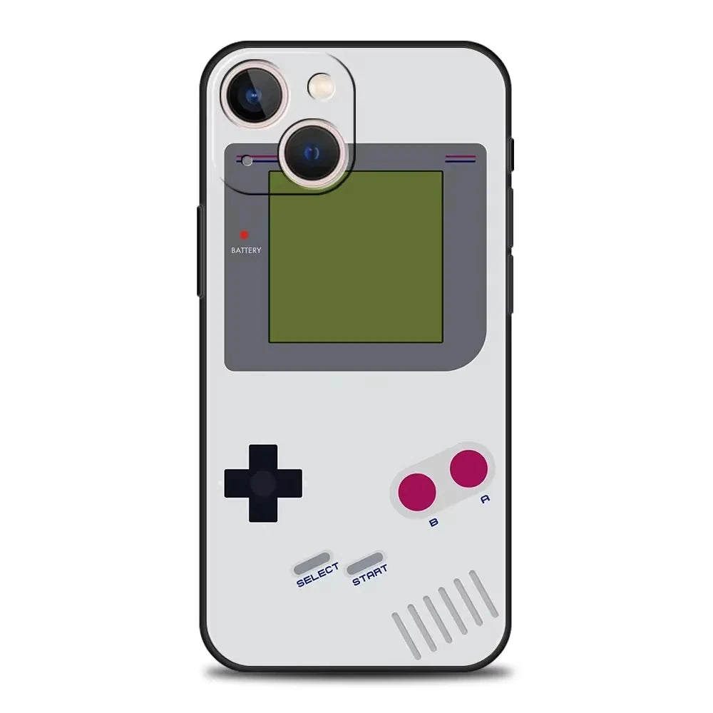Vintage Tape Camera Gameboy Phone Case For iPhone Apple 17 16 15 14 13 12 11 Pro Max Mini 16E XR XS X XS Max Cover