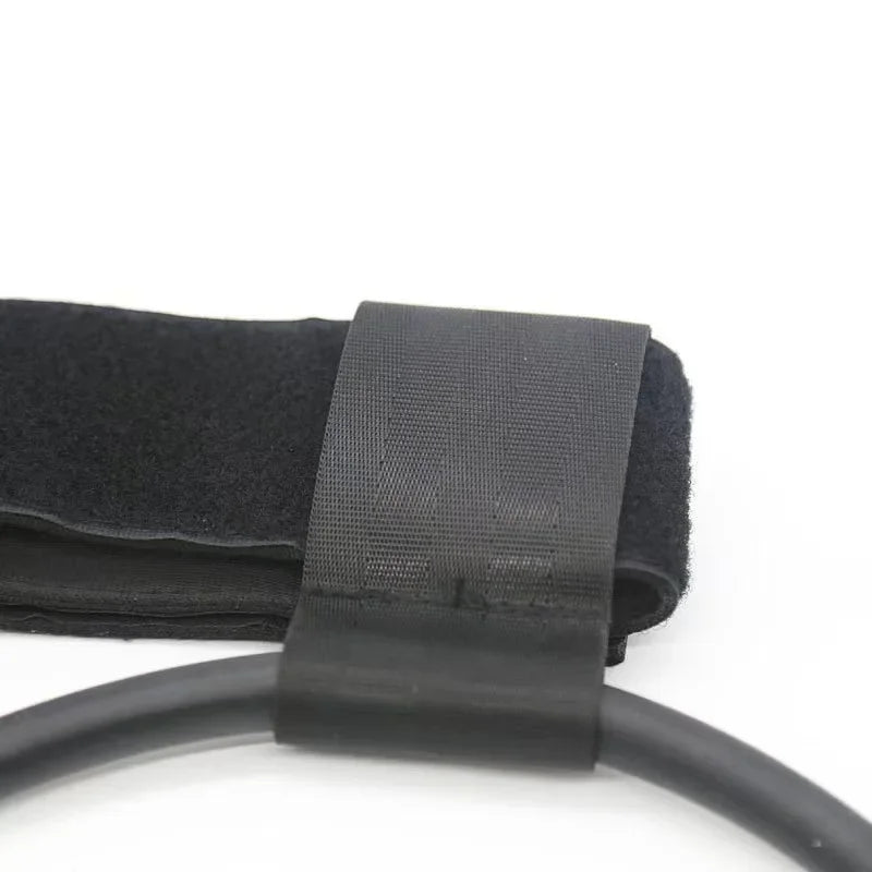 Muscle Strength Training Resistance Band Legs Waist Belt Pedal Exercise Body Building Workout Elastic Bands Fitness Equipment
