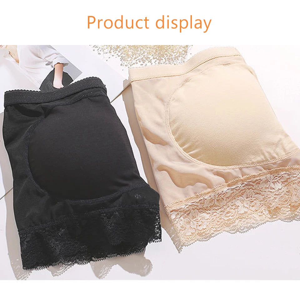 Women's Underwear Fake Buttock Body Shaper Padded Seamless Panties Panty Sexys Hip Enhancer High Waist Tummy Control Short