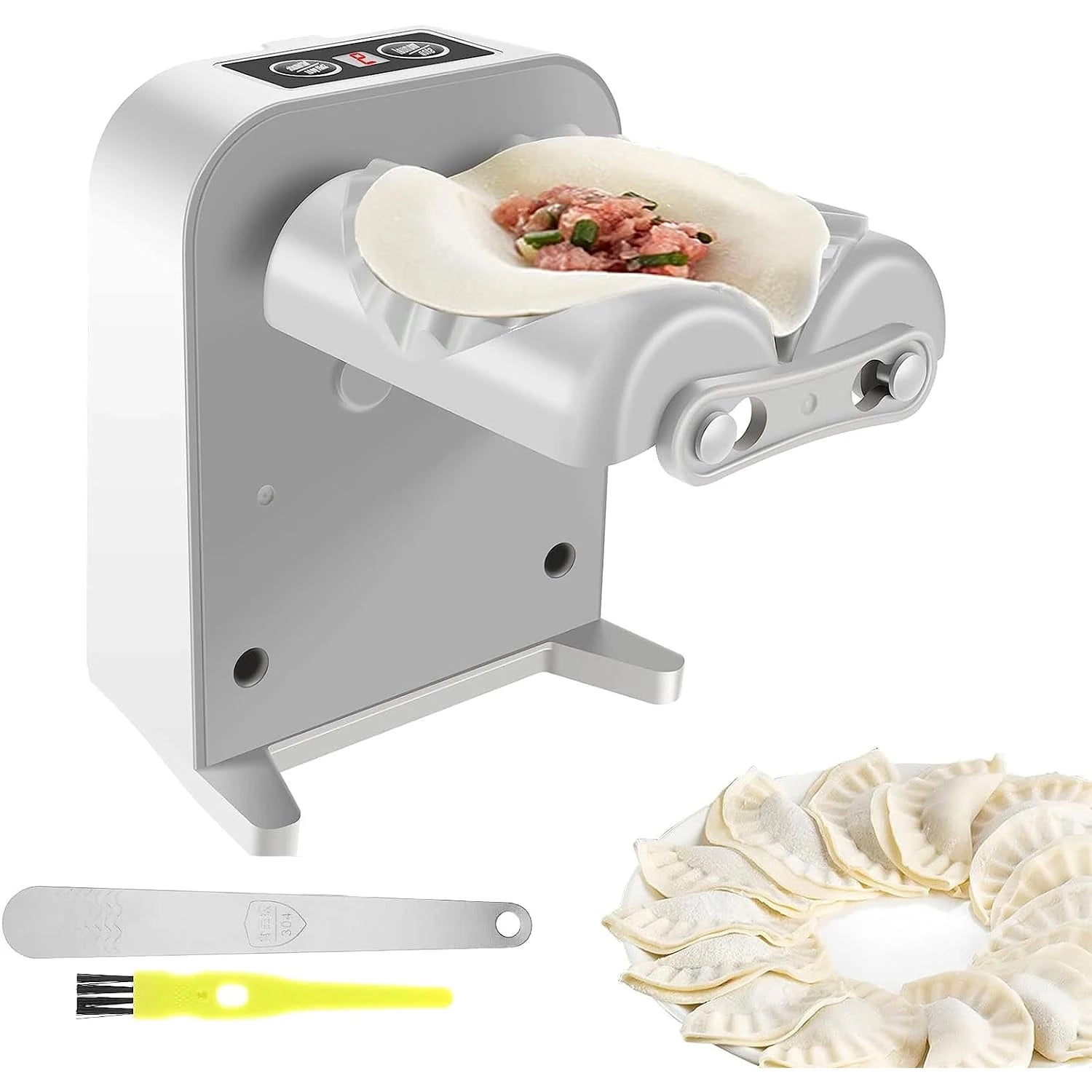 Electric Dumpling Maker Machine Automatic Empanada Wonton Maker Press Dumpling Skin Ravioli Mould Kitchen Tool Accessories
