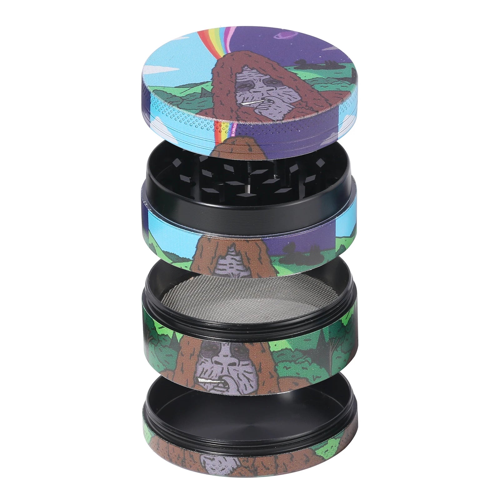1/2 Pieces Gorrila Herb Spice Grinder Rolling Tray Gifts
