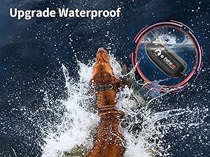 No Shock Dog Training Collar with Remote 3300ft Range,Vibrating Dog Collar Waterproof&Rechargeable Electric Collar for Dogs